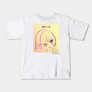 Ai hoshino - oshi no ko Kids T-Shirt